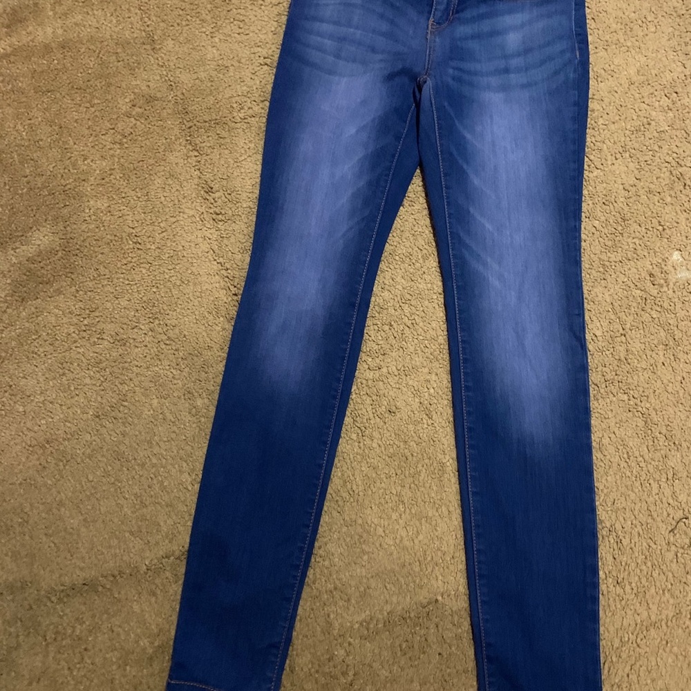 Lightly worn jeans